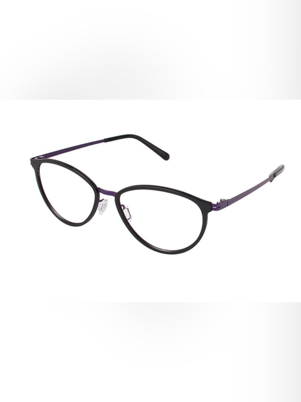 Modo 4048 Titanium Black & Purple Eyeglasses Glasses Japan